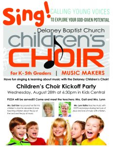 Children's Choir - Delaney Street Baptist Church