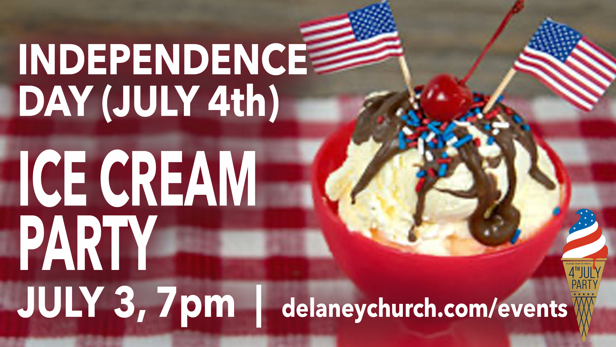 ann ice cream party - Delaney Street Baptist Church